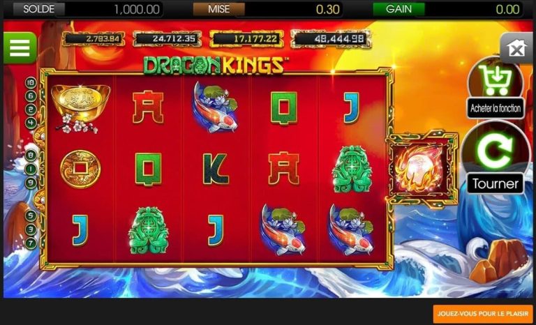 Le Roi Johnny Casino mode démo
