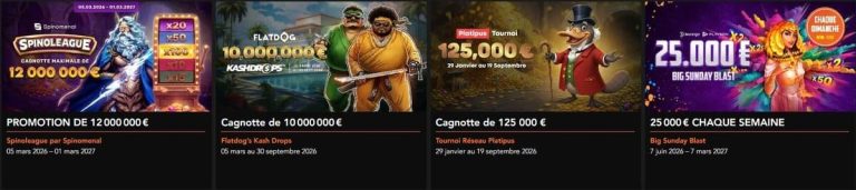 Le Roi Johnny Casino tournois